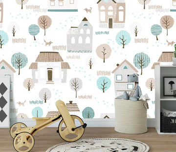 3D Tree House WC1518 Wall Murals