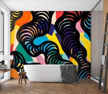 3D Color Graphics 1274 Jacqueline Reynoso Wall Mural Wall Murals