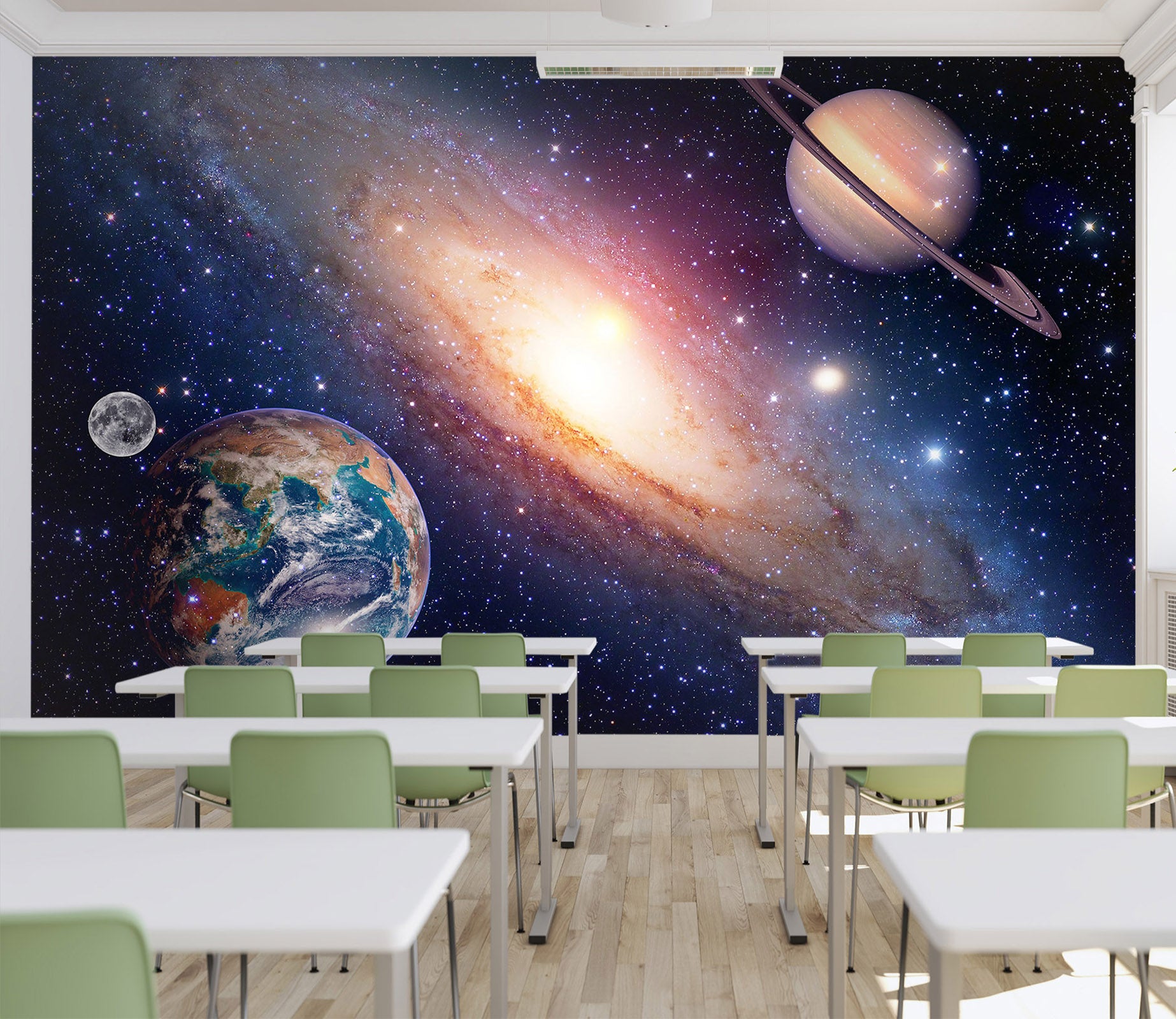3D Cosmic Starry Sky 007 Wall Murals
