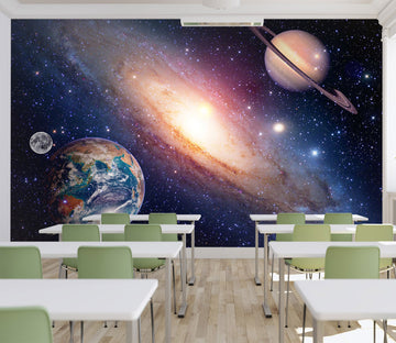 3D Cosmic Starry Sky 007 Wall Murals