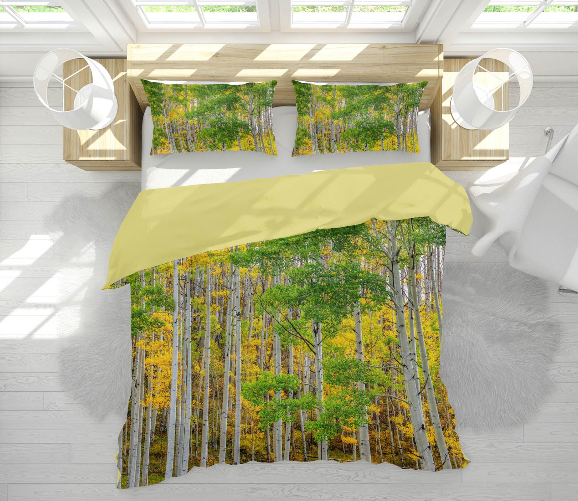 3D Forest Land 149 Marco Carmassi Bedding Bed Pillowcases Quilt