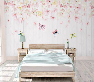 3D Petal Butterflies 703 Wall Murals