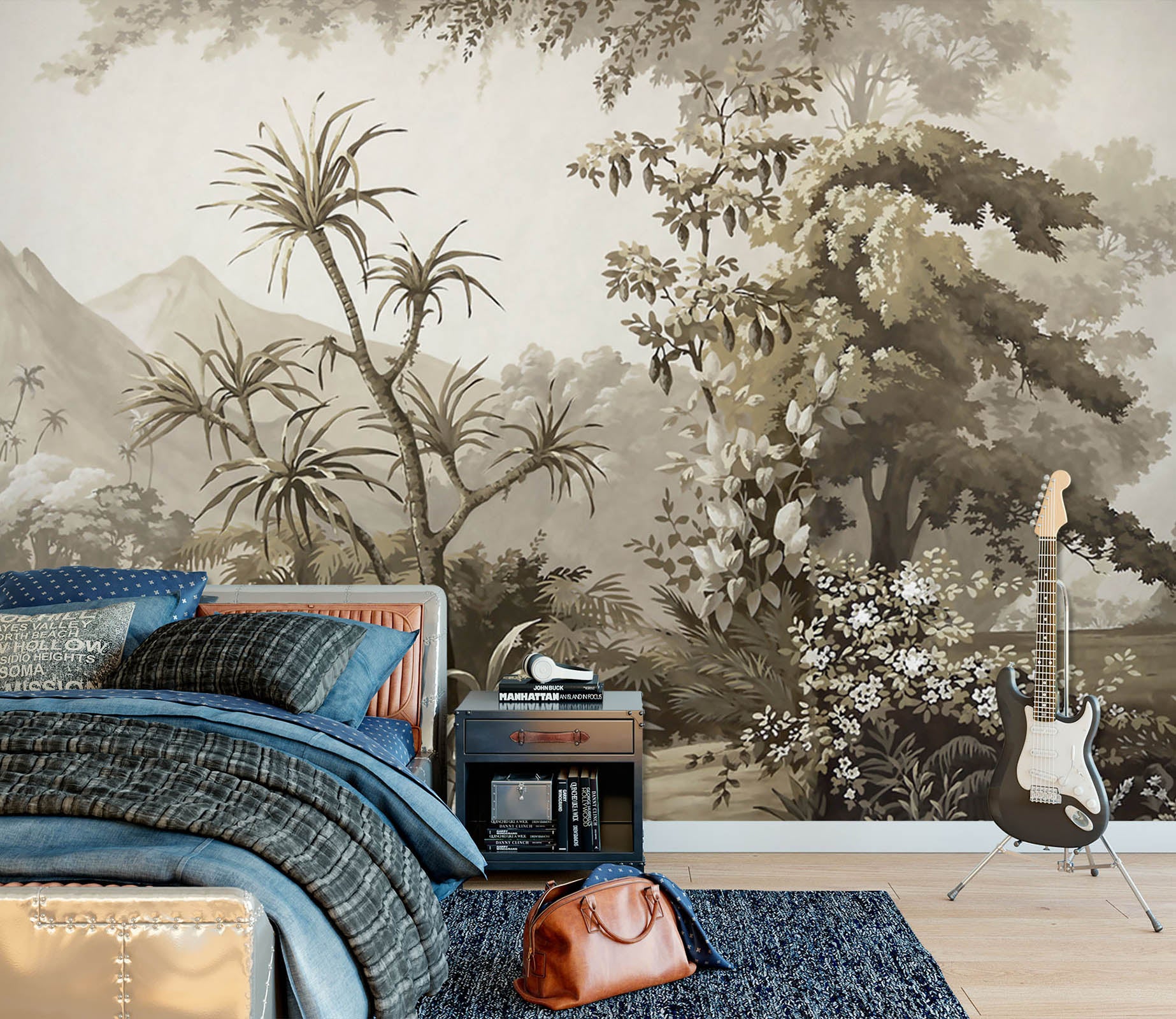 3D Forest Painting 1517 Wall Murals