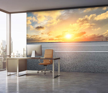 3D Sunny Road 048 Wall Murals Wallpaper AJ Wallpaper 2 