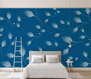 3D White Feather WC1275 Wall Murals