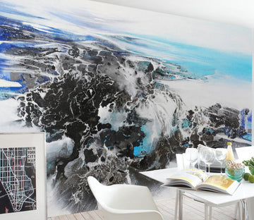3D Sea Stones WG144 Wall Murals