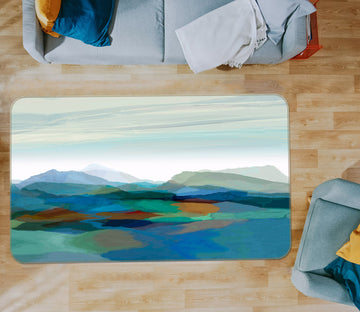 3D Rolling Hills 1019 Michael Tienhaara Rug Non Slip Rug Mat
