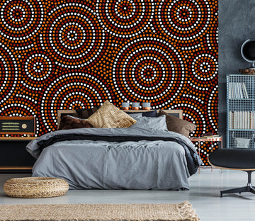 3D Circle Pattern 57225 Wall Murals