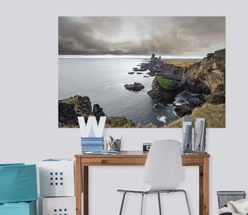 3D Storm River 172 Marco Carmassi Wall Sticker