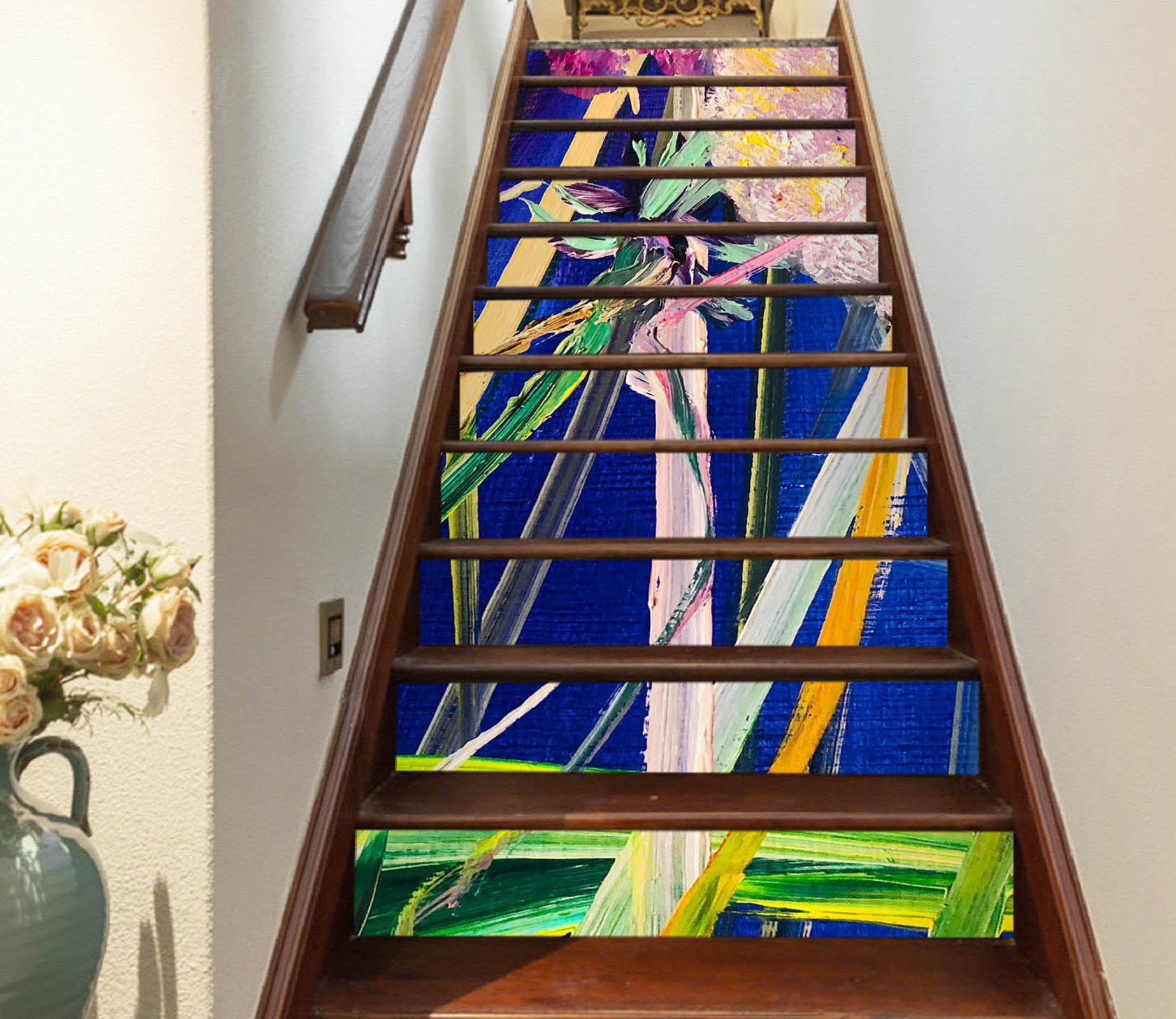 3D Green Rattan 2010 Skromova Marina Stair Risers