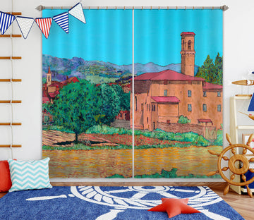 3D Forest Estate 299 Allan P. Friedlander Curtain Curtains Drapes