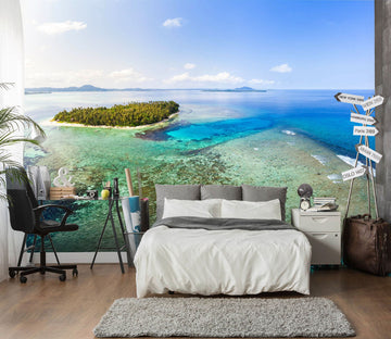 3D Beautiful Sea View 45 Wall Murals Wallpaper AJ Wallpaper 2 