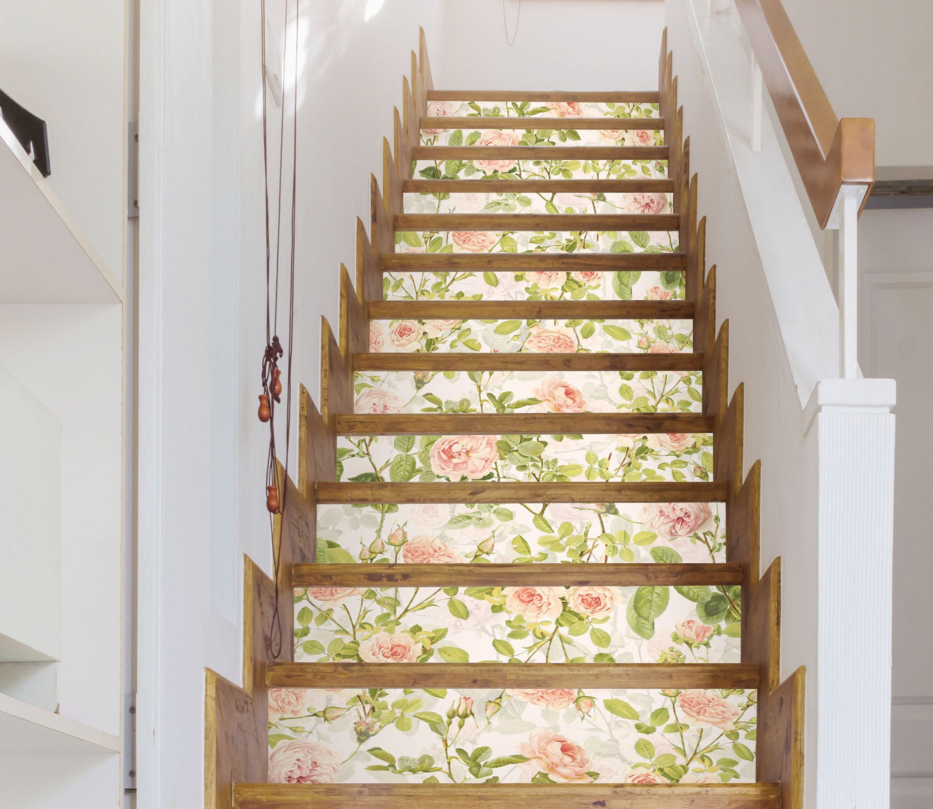 3D Rose Branch Pattern 10402 Uta Naumann Stair Risers