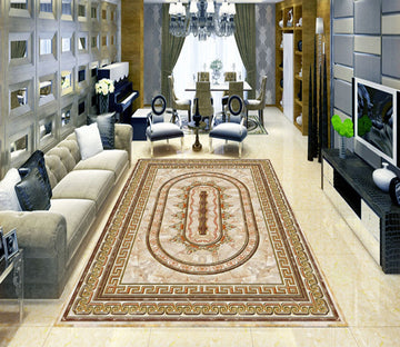 3D Rectangular Lace WG383 Floor Mural Wallpaper AJ Wallpaper 2 