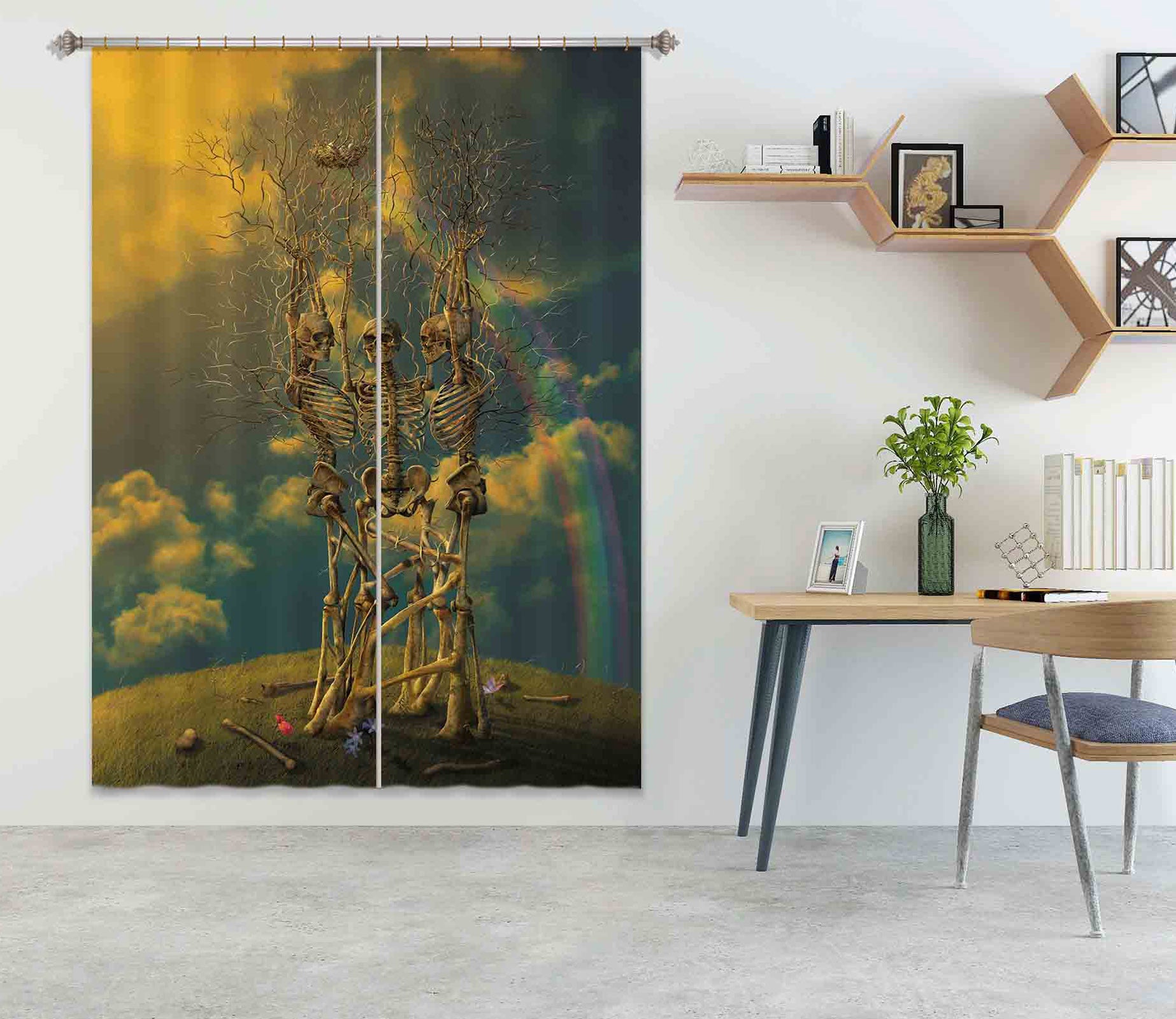 3D Life Cycle 048 Vincent Hie Curtain Curtains Drapes