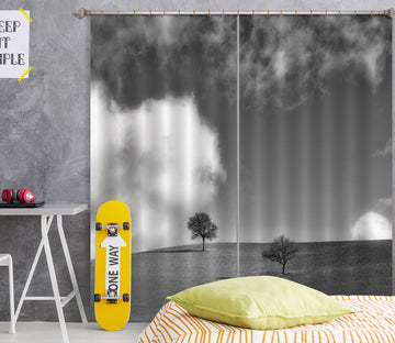 3D Little Black Tree 189 Marco Carmassi Curtain Curtains Drapes