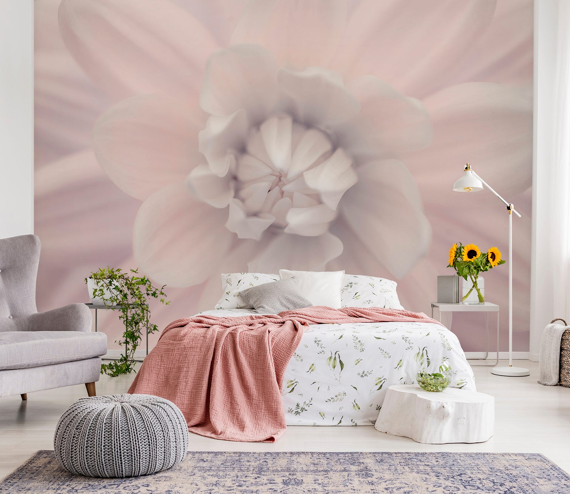 3D Bloom Flower 6209 Assaf Frank Wall Mural Wall Murals