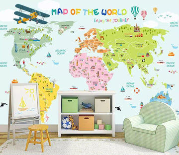 3D Color Map WC36 Wall Murals Wallpaper AJ Wallpaper 2 