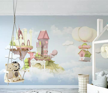 3D Color Castle WC259 Wall Murals