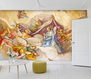 3D Angel Of Peace 1562 Wall Murals
