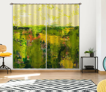 3D Oil Painting Field 221 Allan P. Friedlander Curtain Curtains Drapes