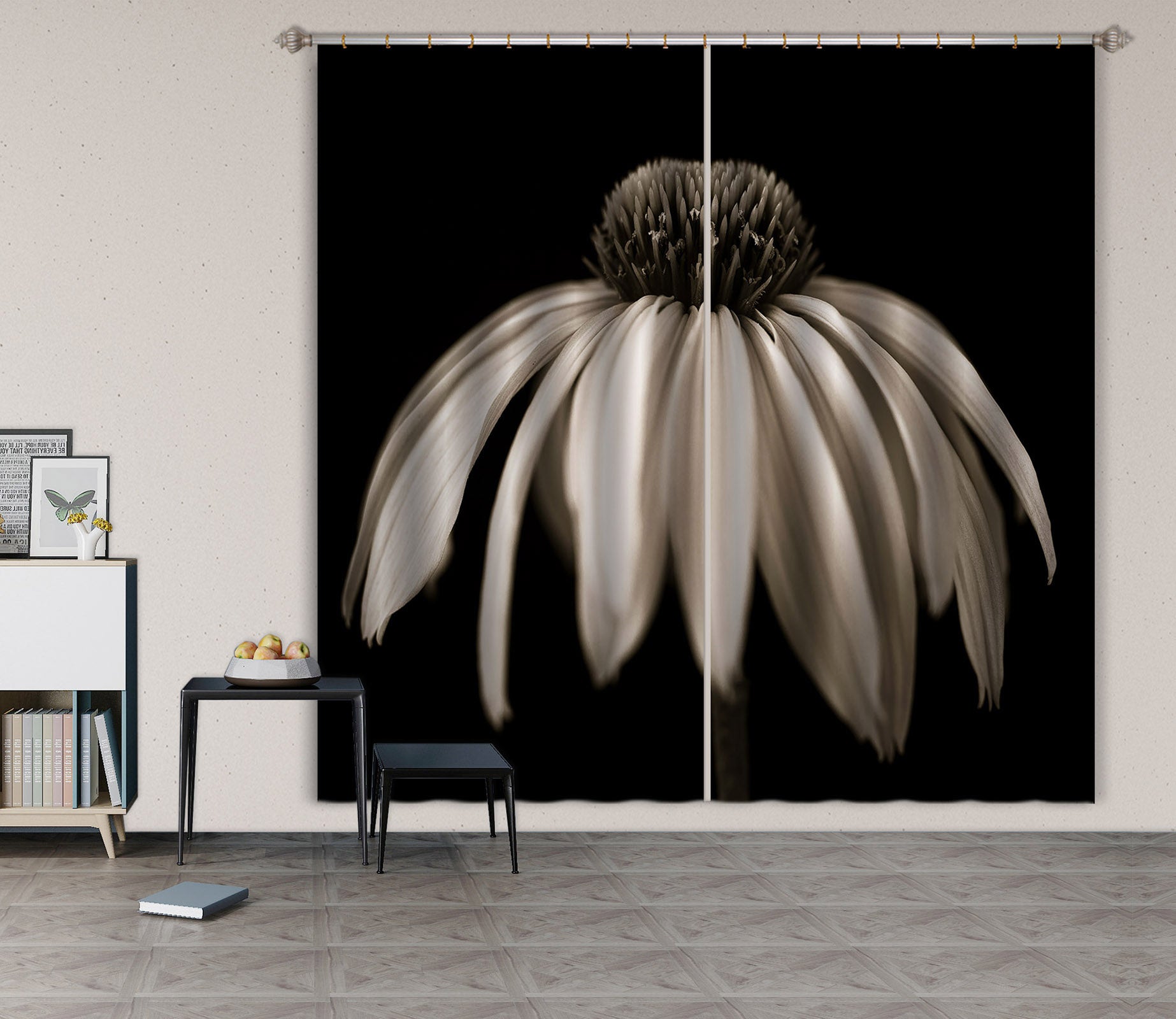 3D Artistic Petal 6302 Assaf Frank Curtain Curtains Drapes