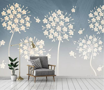 3D Dandelion Flower WC43 Wall Murals Wallpaper AJ Wallpaper 2 