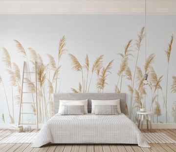 3D Reed Fluttering WC24 Wall Murals Wallpaper AJ Wallpaper 2 
