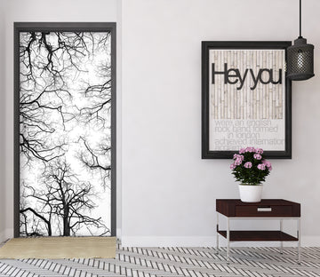 3D Tree Branches 106198 Assaf Frank Door Mural