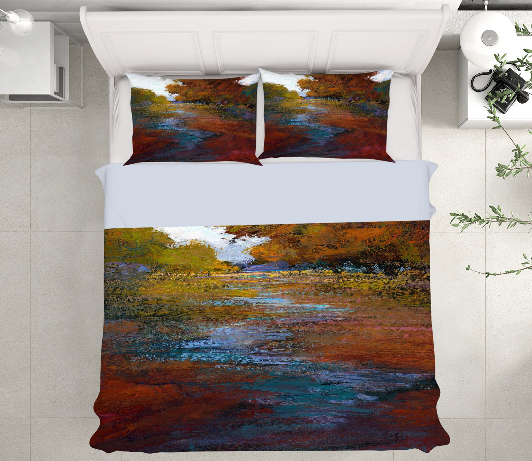 3D Tree Pattern 1044 Michael Tienhaara Bedding Bed Pillowcases Quilt