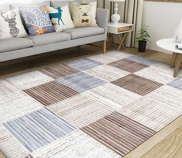 3D Colored Geometric Pattern WG559 Non Slip Rug Mat Mat AJ Creativity Home 