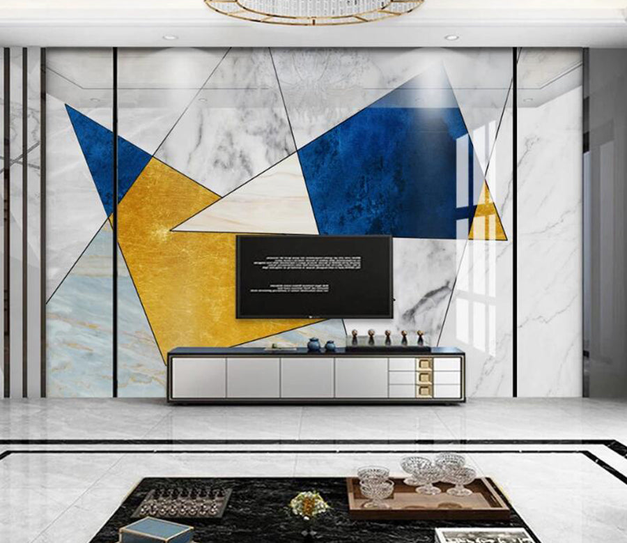 3D Two-color Puzzle 070 Wall Murals