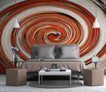 3D Orange Whirlpool 457 Wall Murals