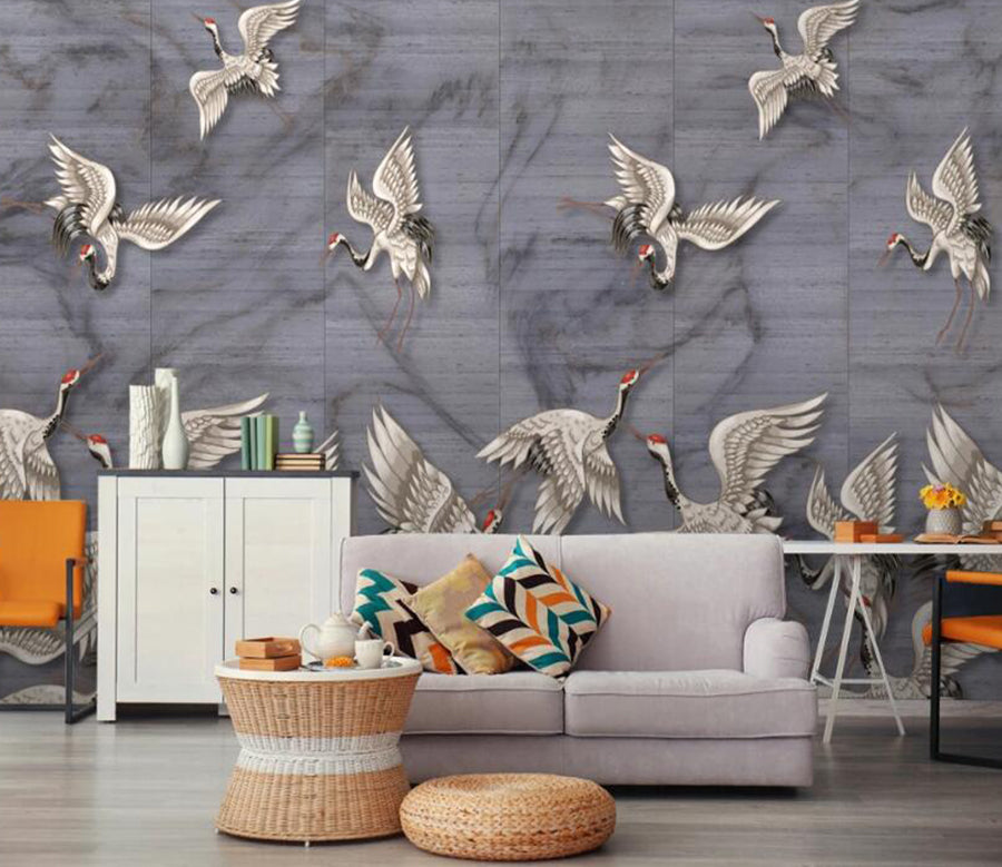 3D Various Forms Of Birds 663 Wall Murals