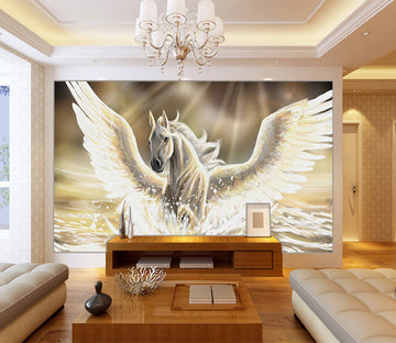 3D Pegasus Wings WG262 Wall Murals