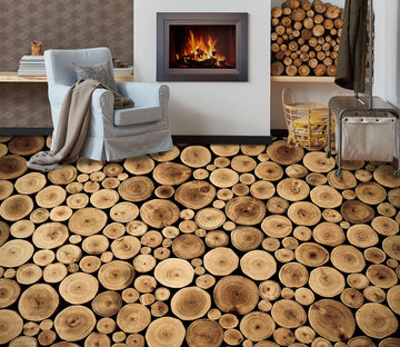 3D Tree Stump 535 Floor Mural  Wallpaper Murals Rug & Mat Print Epoxy waterproof bath floor