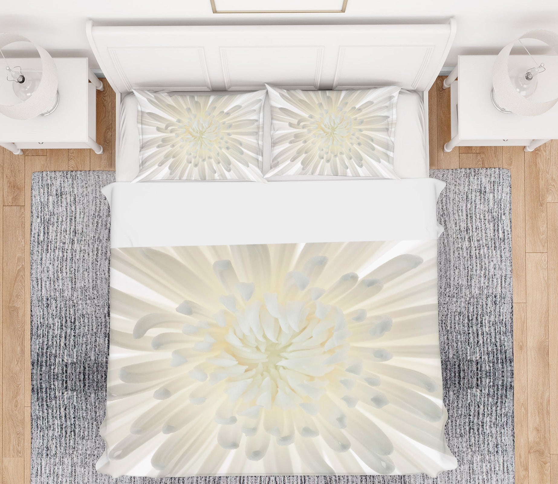 3D Chrysanthemums 85160 Assaf Frank Bedding Bed Pillowcases Quilt