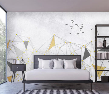 3D Geometric Bottom Stitching 2246 Wall Murals
