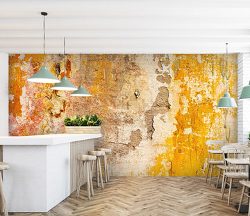 3D Yellow City Wall 1925 Wall Murals