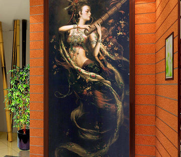 3D Woman Elegance WG001 Wall Mural