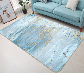 3D Light Blue 57 Non Slip Rug Mat Mat AJ Creativity Home 