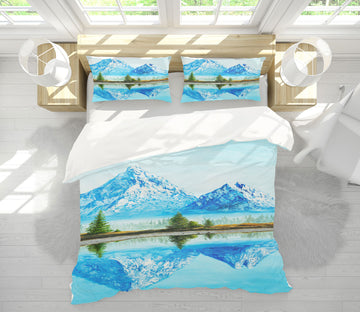 3D Glacier 1765 Marina Zotova Bedding Bed Pillowcases Quilt