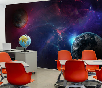 3D Cosmic Earth 172 Wall Murals