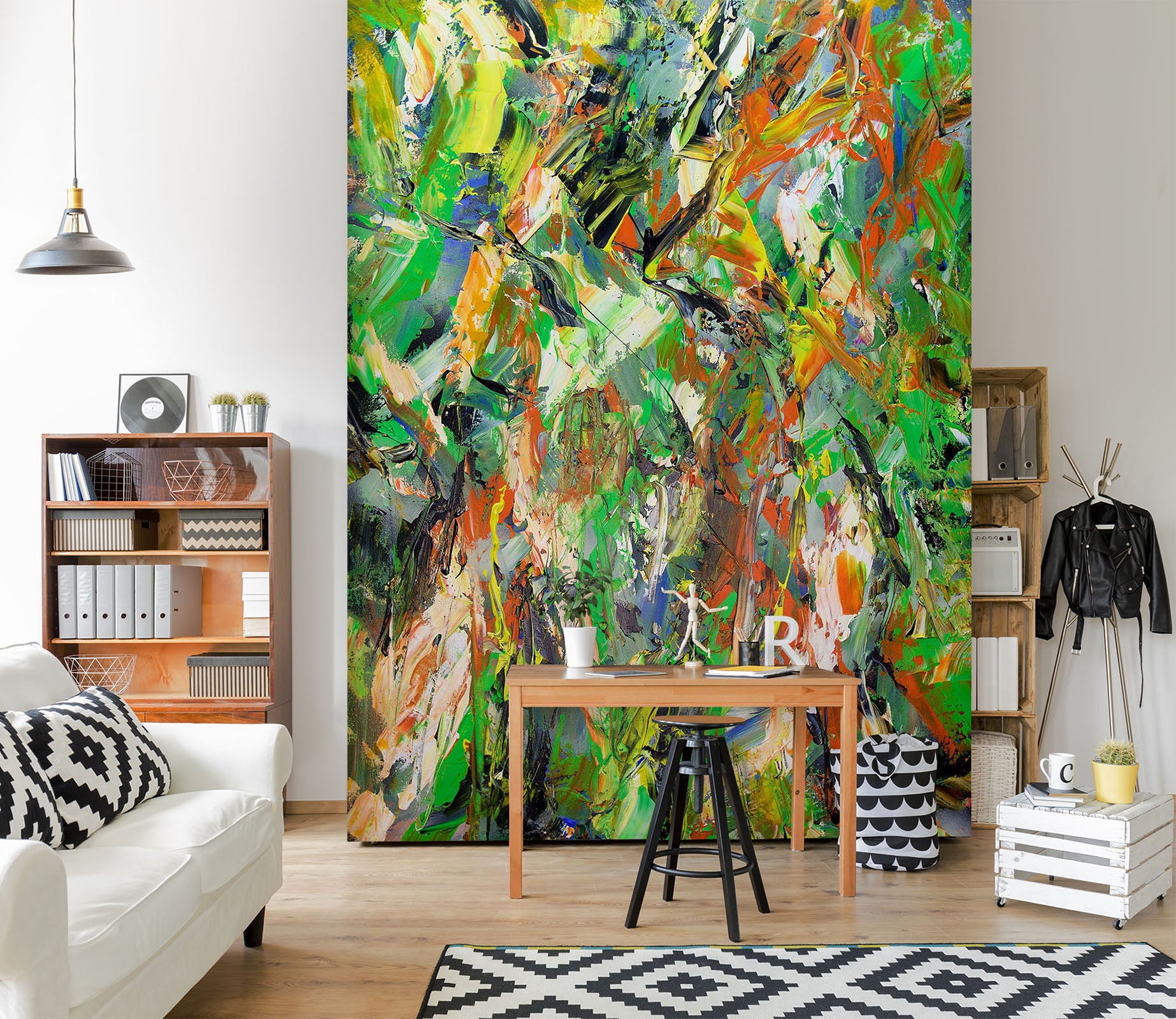 3D Harvest Winds 279 Allan P. Friedlander Wall Mural Wall Murals