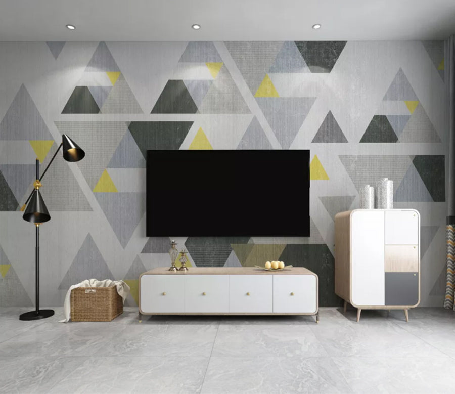 3D Small Triangle WC2603 Wall Murals