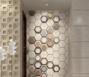 3D Diamond Pattern WC279 Wall Murals