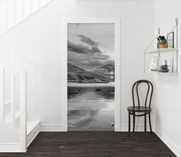 3D Grey Landscape 106184 Assaf Frank Door Mural
