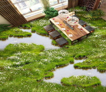 3D Green Lawn 276 Floor Mural  Wallpaper Murals Rug & Mat Print Epoxy waterproof bath floor