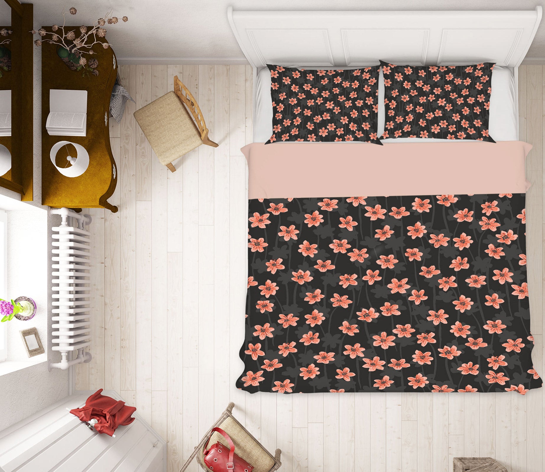 3D Floral Flowers 109116 Kashmira Jayaprakash Bedding Bed Pillowcases Quilt
