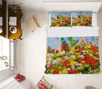3D Overgrown Painting 1073 Allan P. Friedlander Bedding Bed Pillowcases Quilt